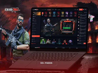 CS SkinRoll Nexus Platform betting app casino casino dashboard casino interface casino ui casino website counterstrike crypto casino cs2 csgo esports betting gambling website game design jackpot loot box online casino skin betting spin wheel ui design web app design