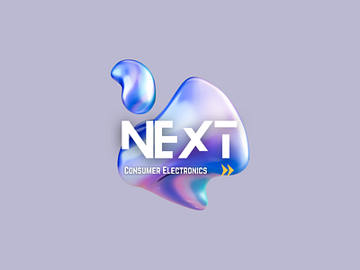 Next Consumer Electronics branding design logo