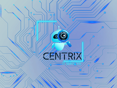 Centrix IT Services branding design logo