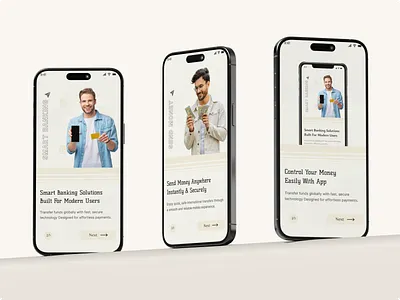 Smart Banking App – Onboarding UI Design appdesign bankingapp creativedesign designinspiration digitalproduct figmadesign fintechdesign fintechui interactiondesign minimaldesign mobileappdesign modernui onboardingdesign productdesign startupdesign uidesign uiuxdesigner userexperience userinterface uxdesign
