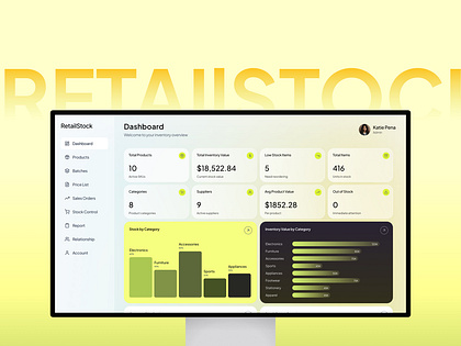 RetailStock-Inventory Dashboard