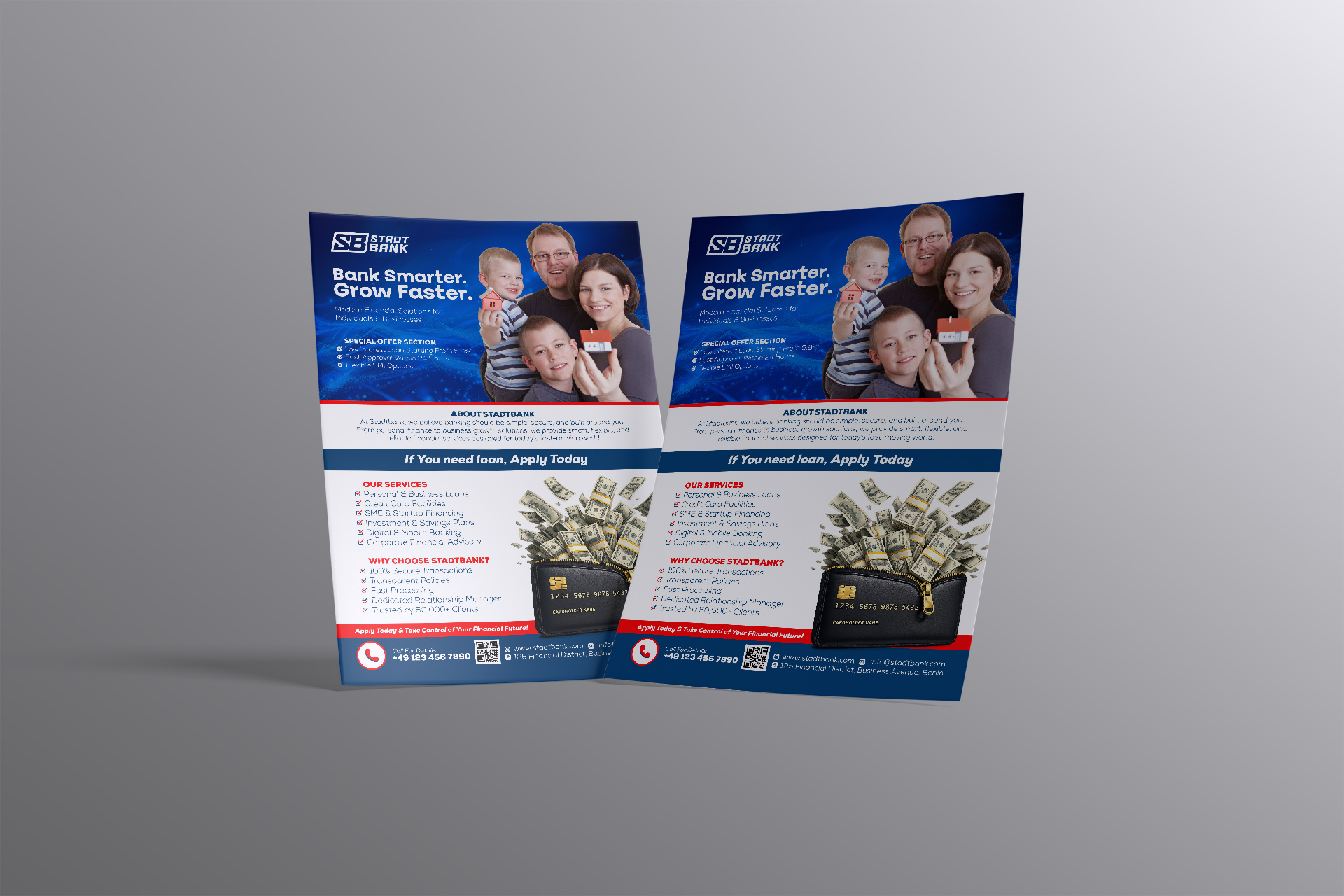 Example of Premium Modern Business Flyer Design 