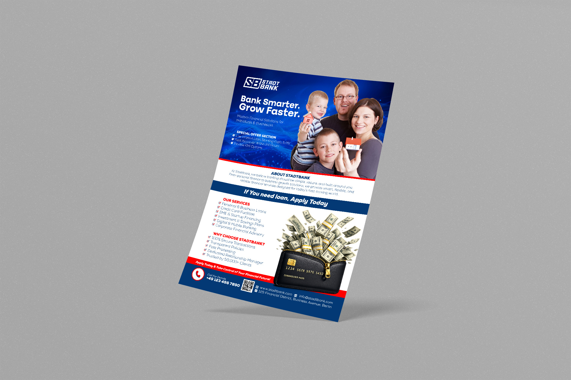 Example of Premium Modern Business Flyer Design 