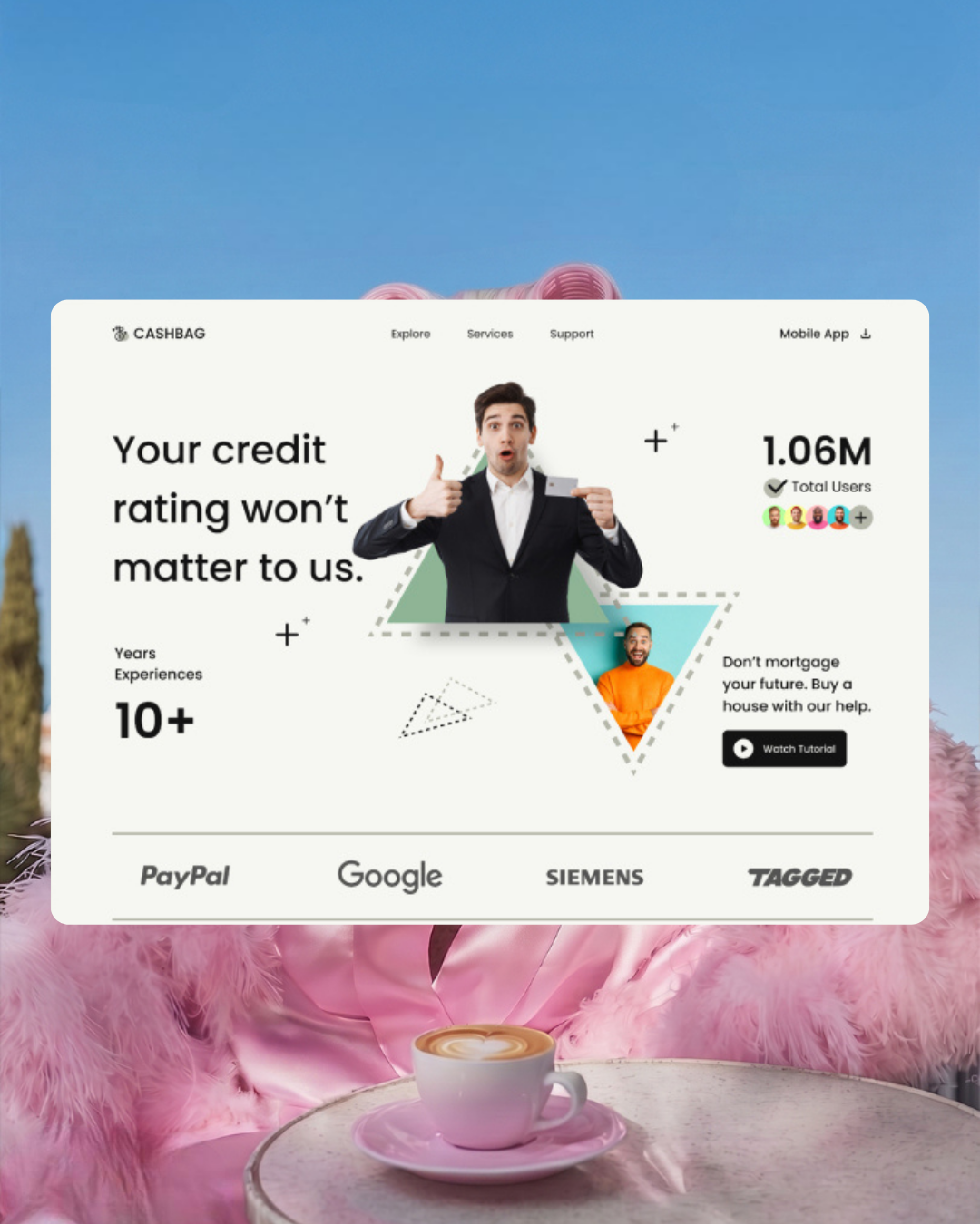 🚀 Recent Work – Modern Fintech UI Design ankit danay best website post branding chep designer design ui