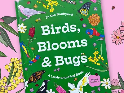 Backyard Index X Megan McKean childrens book graphic design nature outdoors publishing