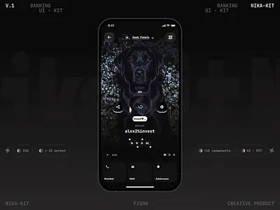 Profile 3d animation branding design graphic design illustration logo mobile mobile app mobile app design mobile ui motion graphics ui ux