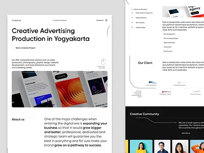 Creativa Advertising Platform advertisingagency artdirection branddesign brandidentity creativeagency creativeservices creativestudio designportfolio designstudio digitalagency fullserviceagency graphicdesign uiuxdesign visualdesign webdesign