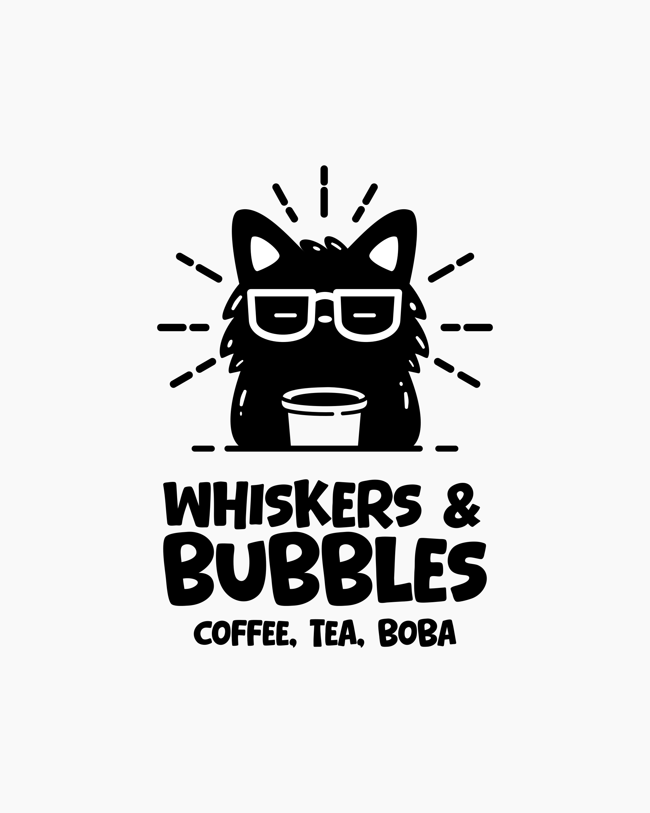 Logo Design for Whiskers and Bubbles