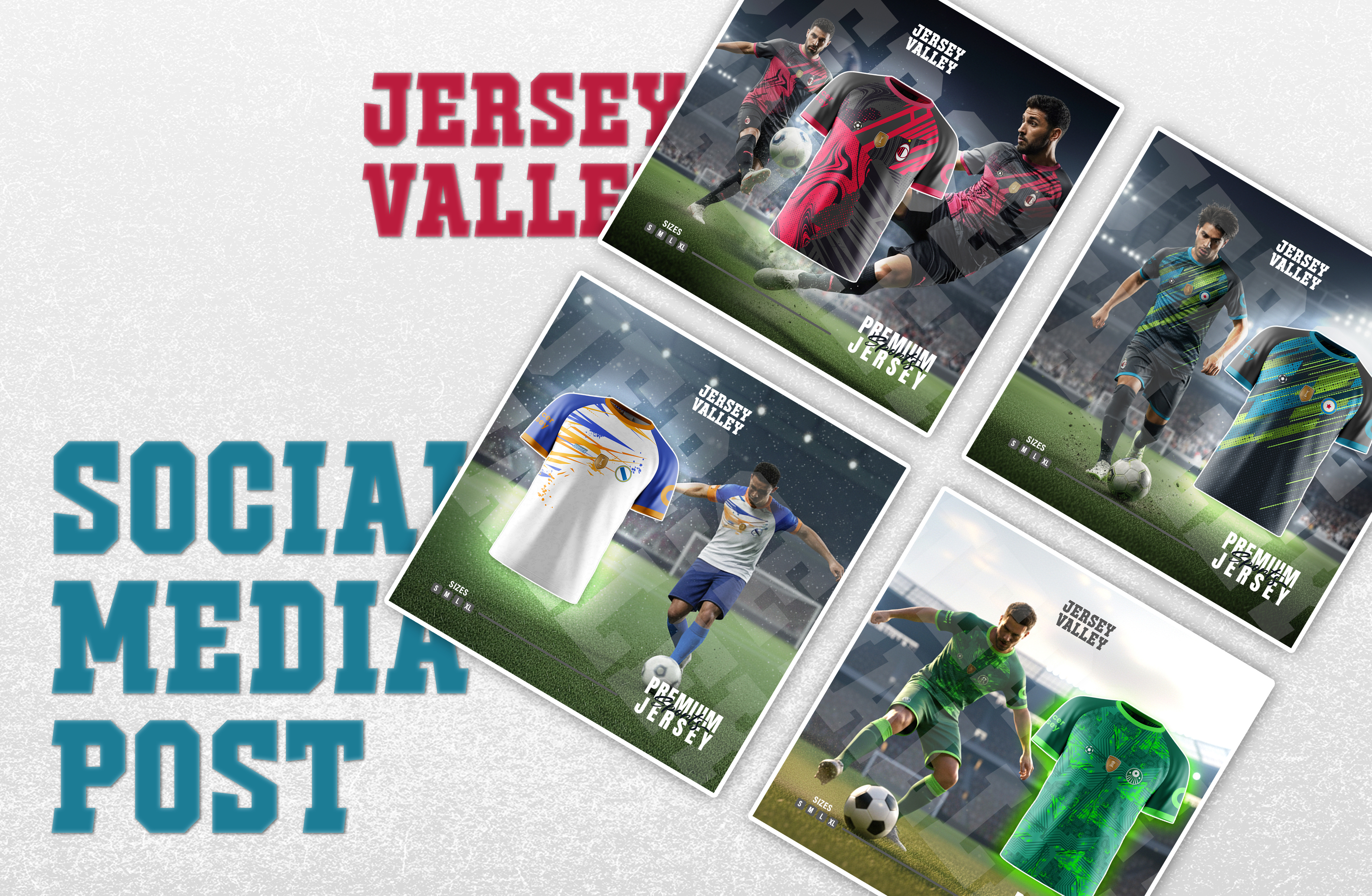 Jersey Valley Premium Sports Jersey | Social Media Design appareldesign branding canvadesign cleanlayout creativead design fitnessdesign football graphic design graphicdesign illustration instagramdesign jersey marketingdesign modernlayout social media post sports sportsbranding sportspromotion typography