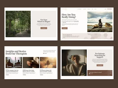 Healthcare Website Redesign for Therapist Office Rentals blog page booking conversion cro healthcare mental health mindmap patients quiz real estate redesign research therapy ui ux web design website