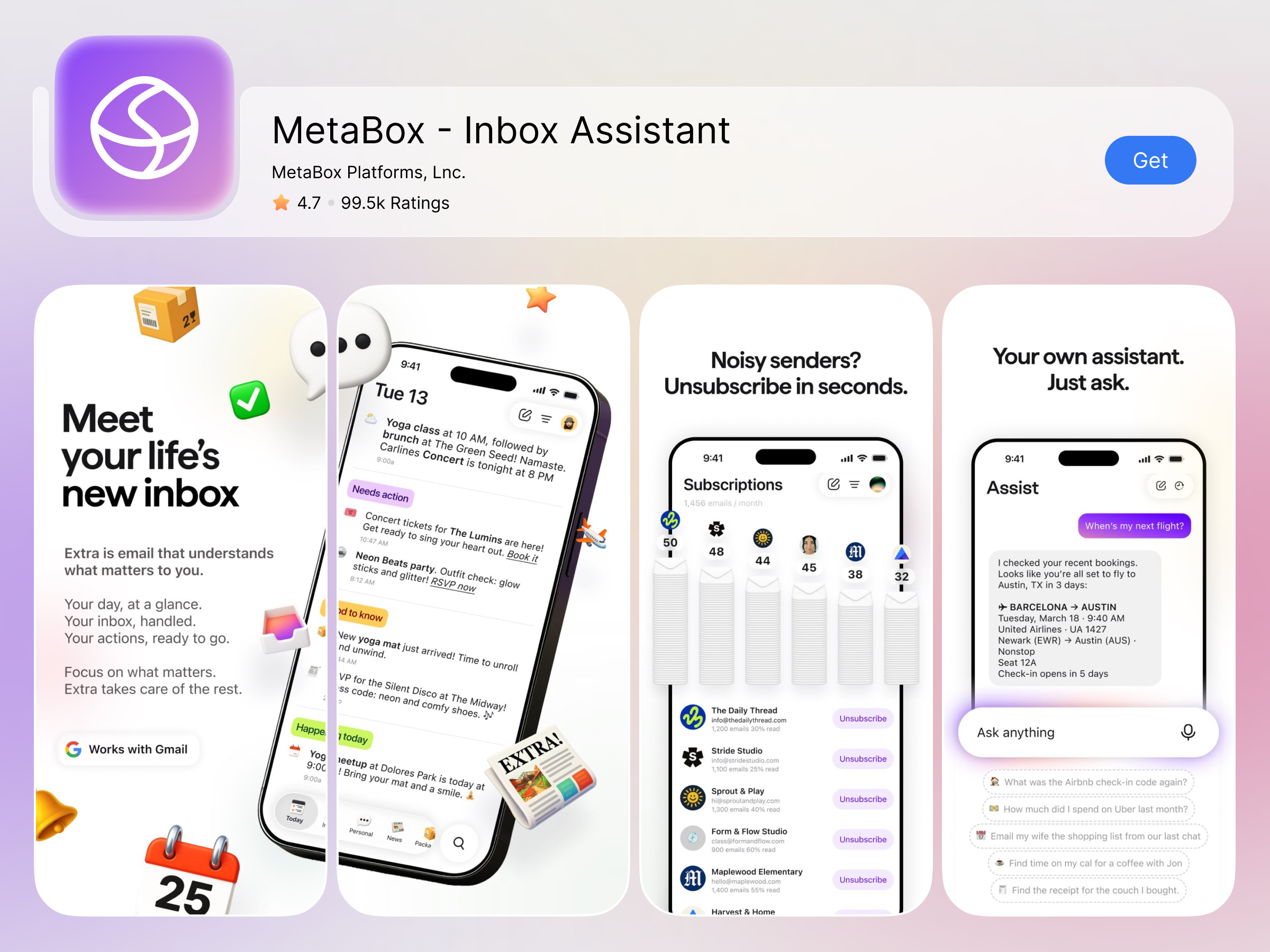 Example of Visually Appealing App Screenshot Design