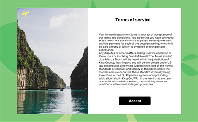 Terms of service #Dailyui#day89 dailyui089 graphic design ui