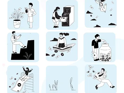 FINANCE LOTTIE-ANIMATION 2danimation aftereffects animation digitaldesign graphic design lottie lottieanimation motion design motion graphics ui uianimation