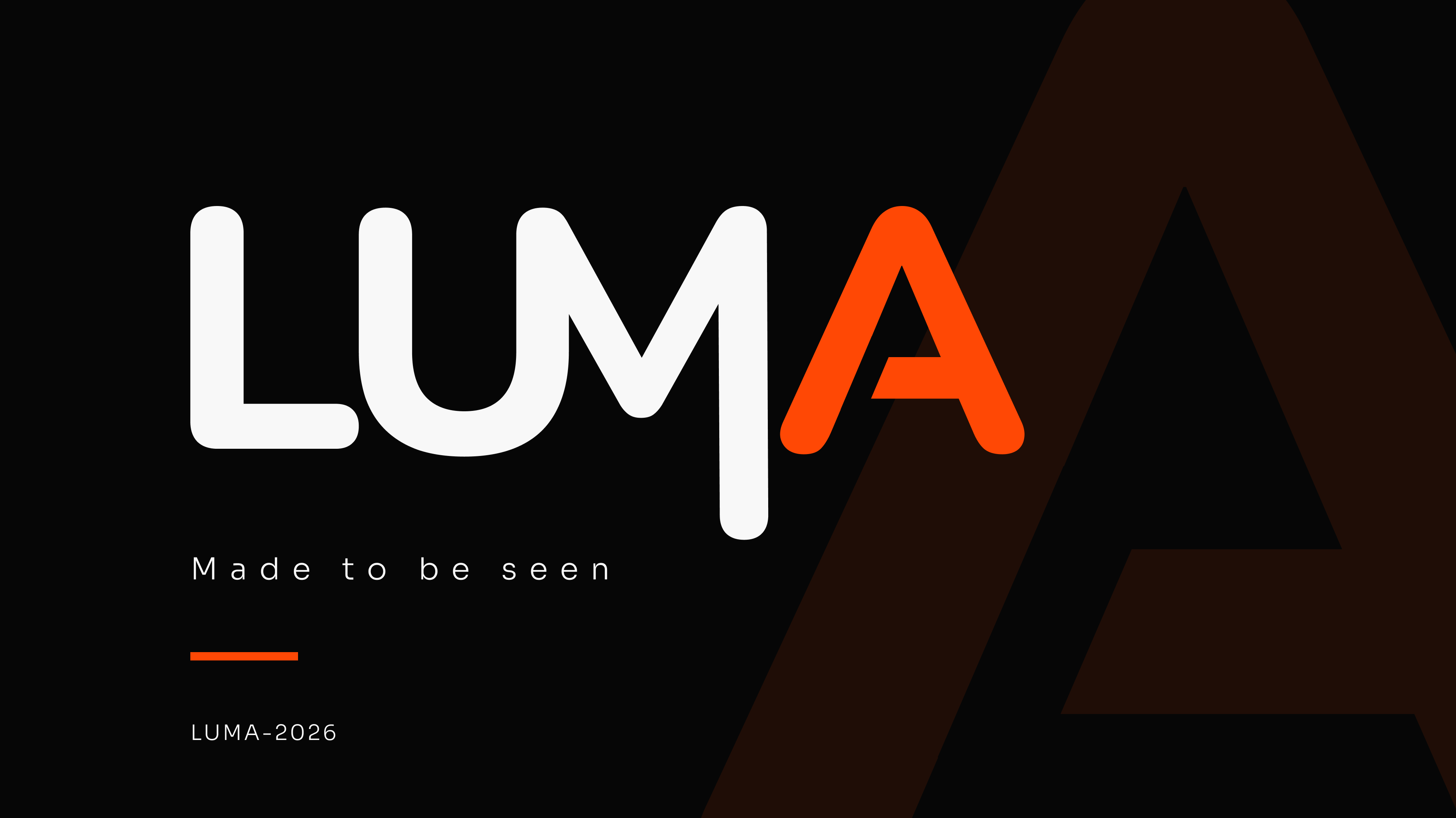 LUMA — Clothing Brand Identity branding fashion identity logo minimal modern streetwear