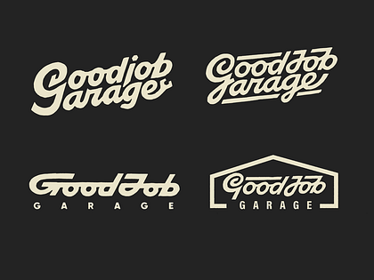 GoodJobGarage: logo exploration