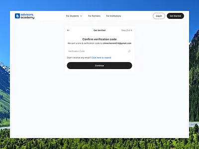 Confirm Code ai app code confirm design email generate minimal mobile prompt school ui university ux verfication web
