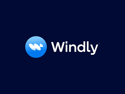 W+Ellips a b c d e f g h i j k l m n blue branding ecommerce ellips gradients graphic design letter lettering logo designer logotype lovely modern o p q r s t u v w x y z saas tech technology w windly wlogo