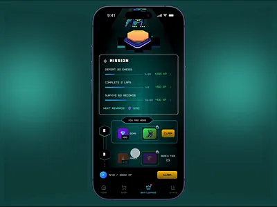 Battlepass screen battlepass design figma game mobile app mobile game ui ui design ux website