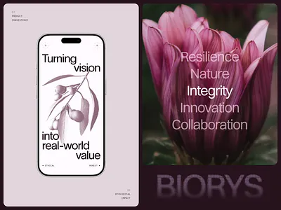 Biotech Website: Brand Identity brand identity branding design design studio interface ui user experience ux visual identity web design website design