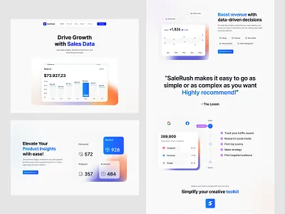 Saas Landing Page landing page product saas saas website ui ux web web design website