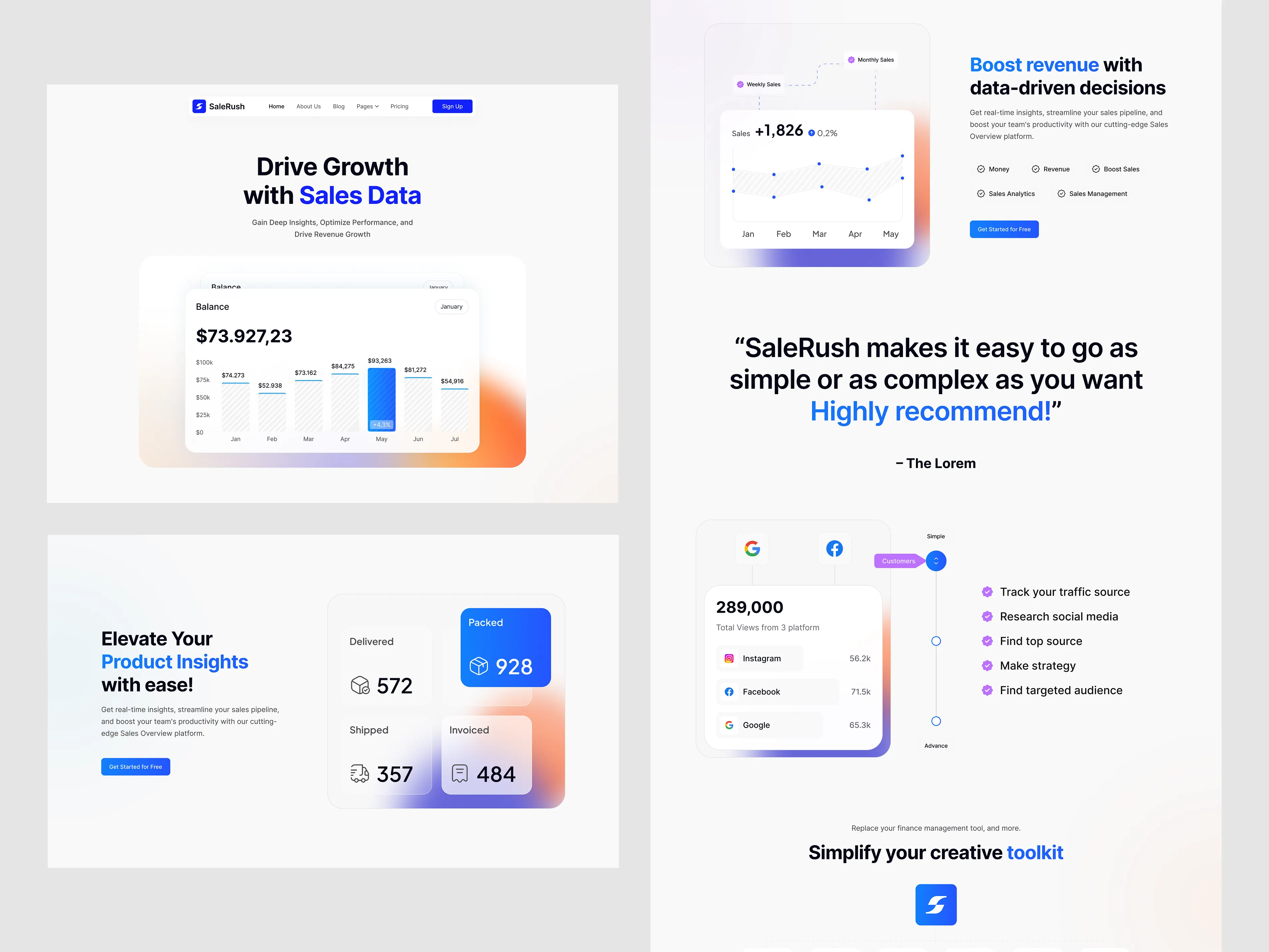 Saas Landing Page