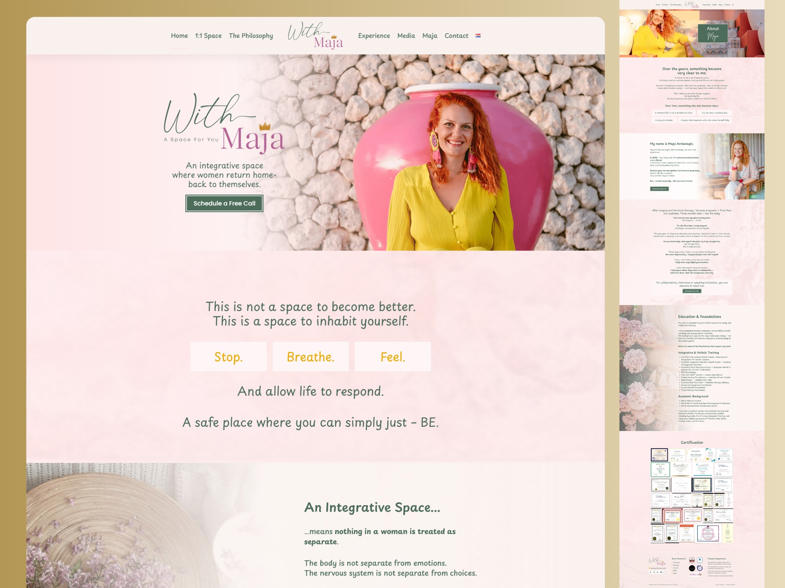 Example of Wordpress Website Design & Development
