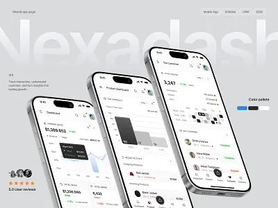 Mobile App UI/UX - Nexa design ios mobile app ui ux