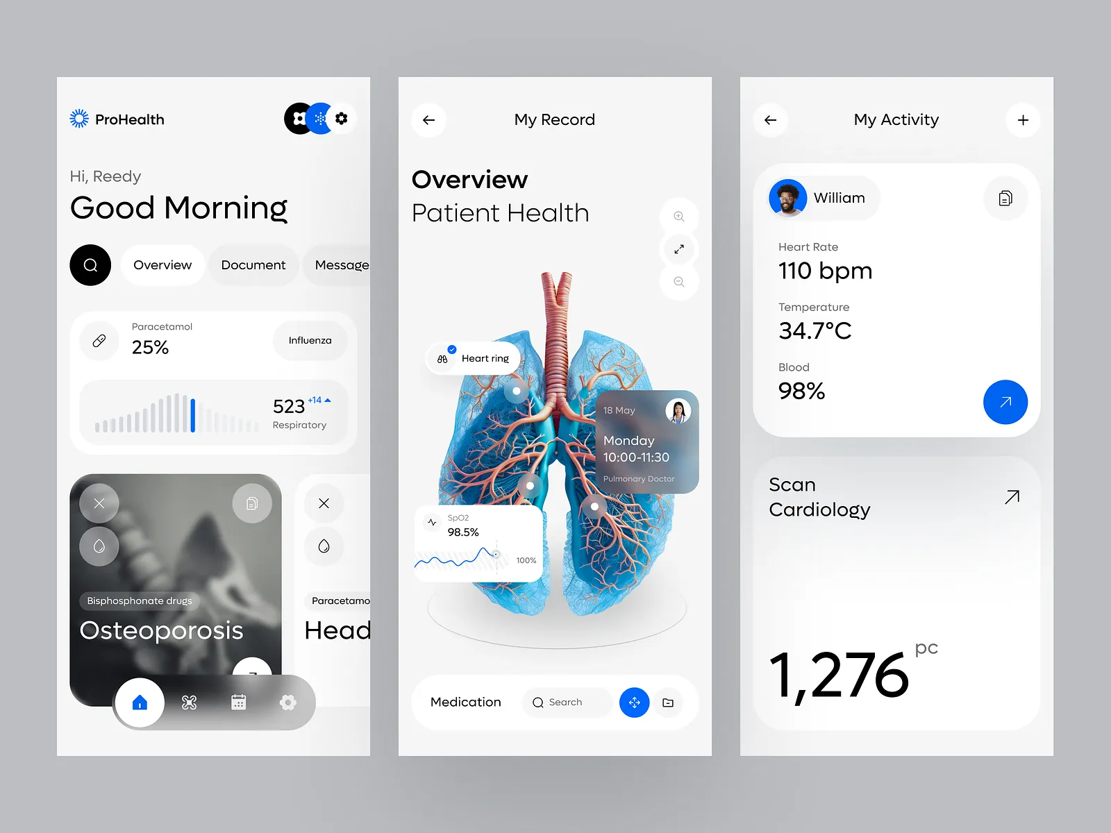 Medical Mobile App - Pro Health