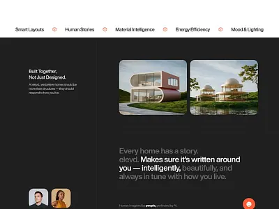 Landing Page - Elevd.AI graphic design illustration ui ux web website wix wordpress