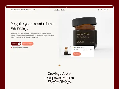 UX/UI Redesign of a Shopify eCommerce Platform with a CRO Focus branding bright design clean design cro design design ecommerce design figma health lifestyle landing landing page mobile first design modern design premium shopify ui uidesign user flow redesign ux website wellness brand