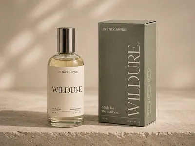 WILDURE Fragrance Packaging Design | Brand & Product System bottle design box design brand identity brand system branding consumer product design cosmetic packaging cpg design dieline design fragrance packaging label design luxury packaging minimal packaging modern branding packaging design packaging system perfume packaging product design skincare packaging visual identity