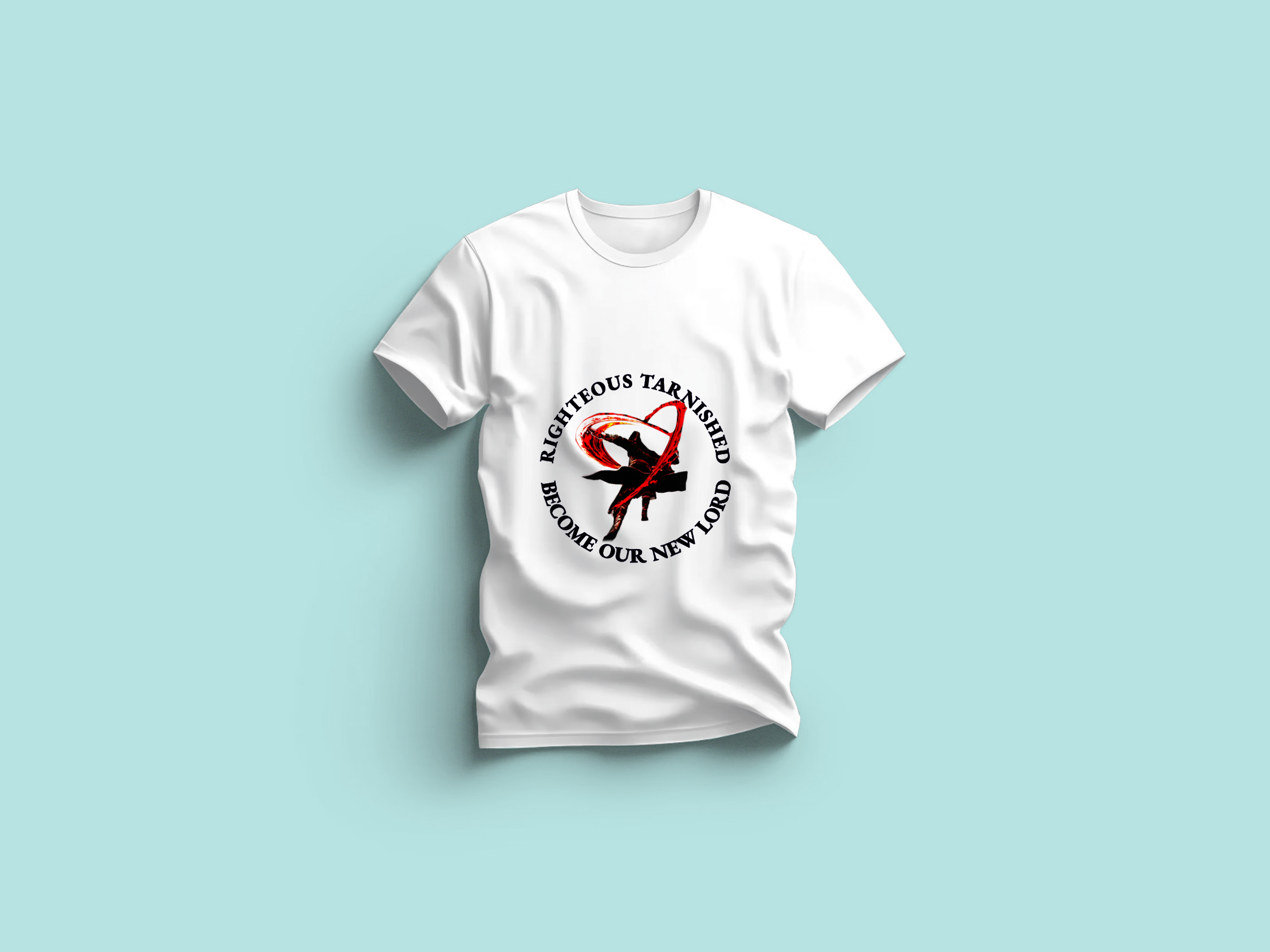 Elden Ring T-Shirt Design idea. branding graphic design illustration mockup t shirt t shirt design t shirt mockup tshirt tshirt design tshirt mockup