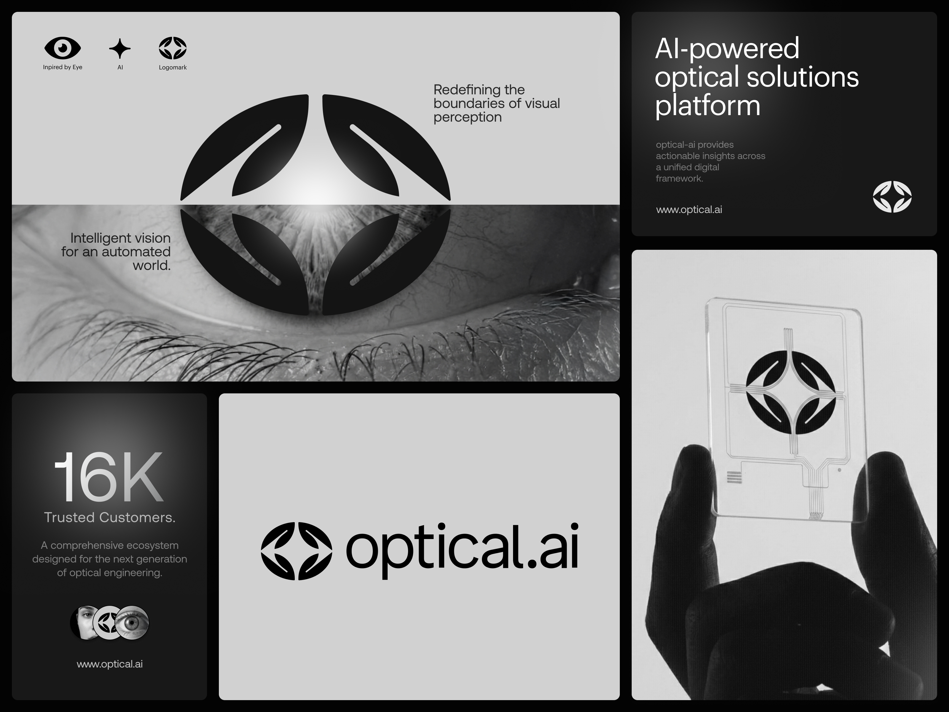 Optical Logo, AI Logo, Eye logo, Vision Logo advanced logo ai logo brand identity branding eye care eye logo eye technology logo glasses identity lens logo logo design logomark minimal logo optical logo optical solutions optics premium logo vision visual identity