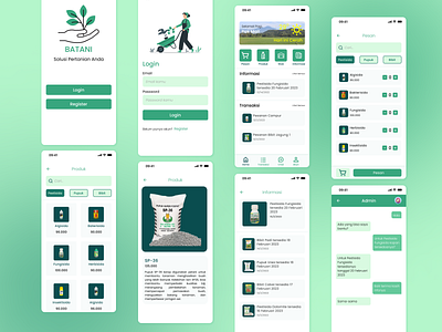 BATANI Agricultural E-Commerce || UI Mobile Design agricultur app branding design farm mobile ui ui ux ux
