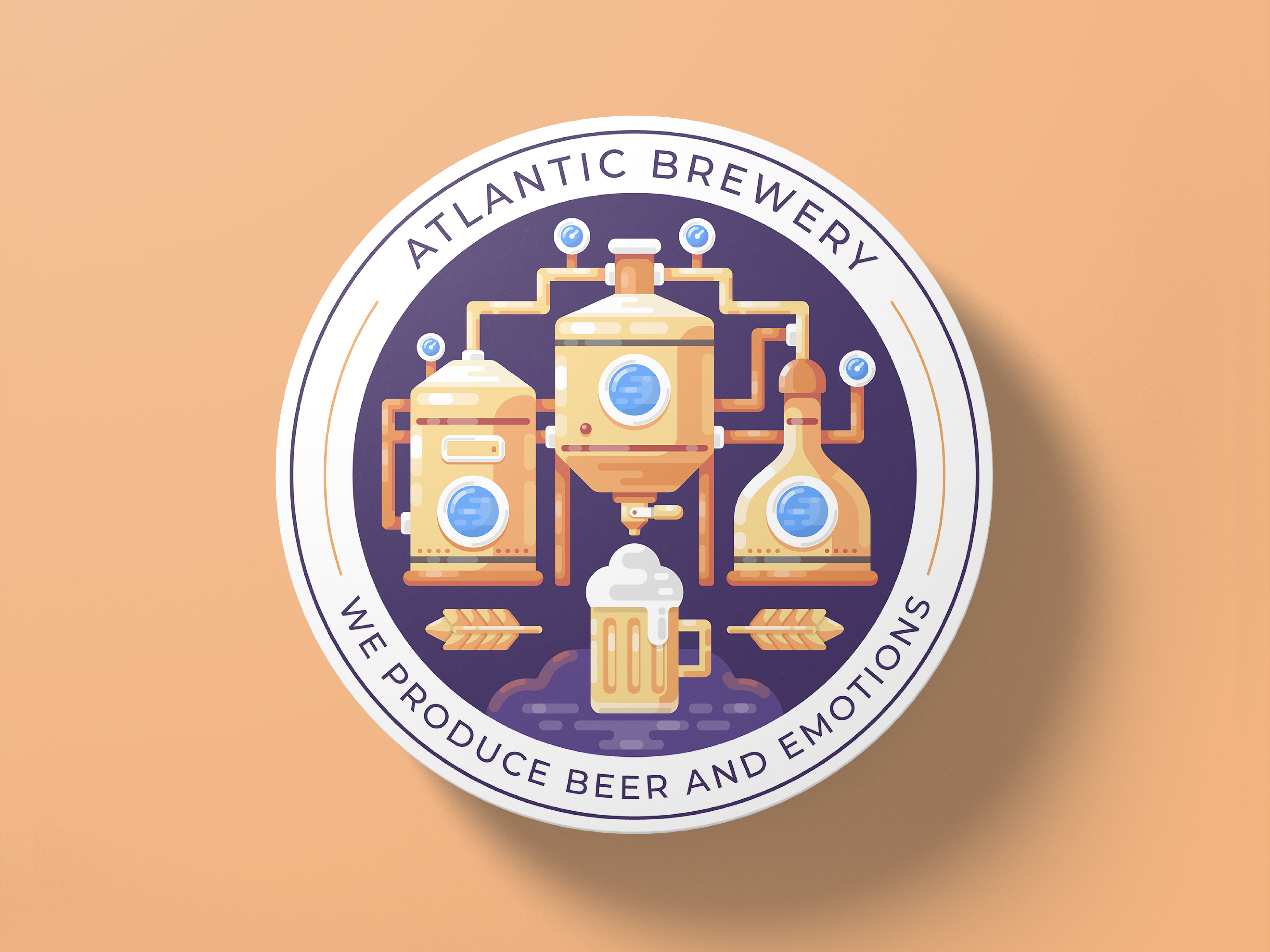 Example of Flat Illustration