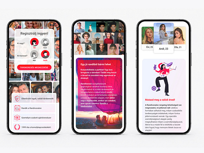Dating site - login page