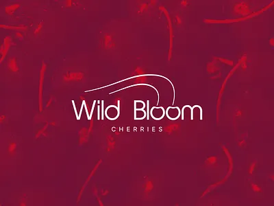 Organic Cherry Farm Brand Identity Design | Wild Bloom Cherries agricultural branding botanical logo cherry logo design cherry wordmark custom wordmark logo farm to table branding fresh brand identity fruit brand identity fruit farm logo minimal wordmark modern brand identity nature logo design orchard logo organic farm branding organic logo design premium food branding produce packaging design professional logo design scalable logo wordmark logo design
