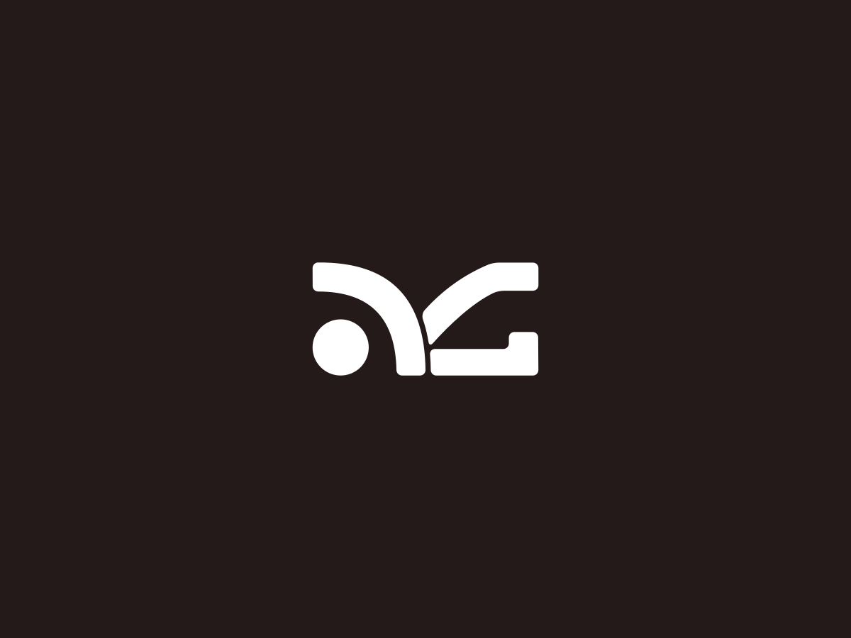 AG Logo branding colourful gradient graphic design letter logo letter mark lettering logo design minimal minimalist design modern logo simple typography vector