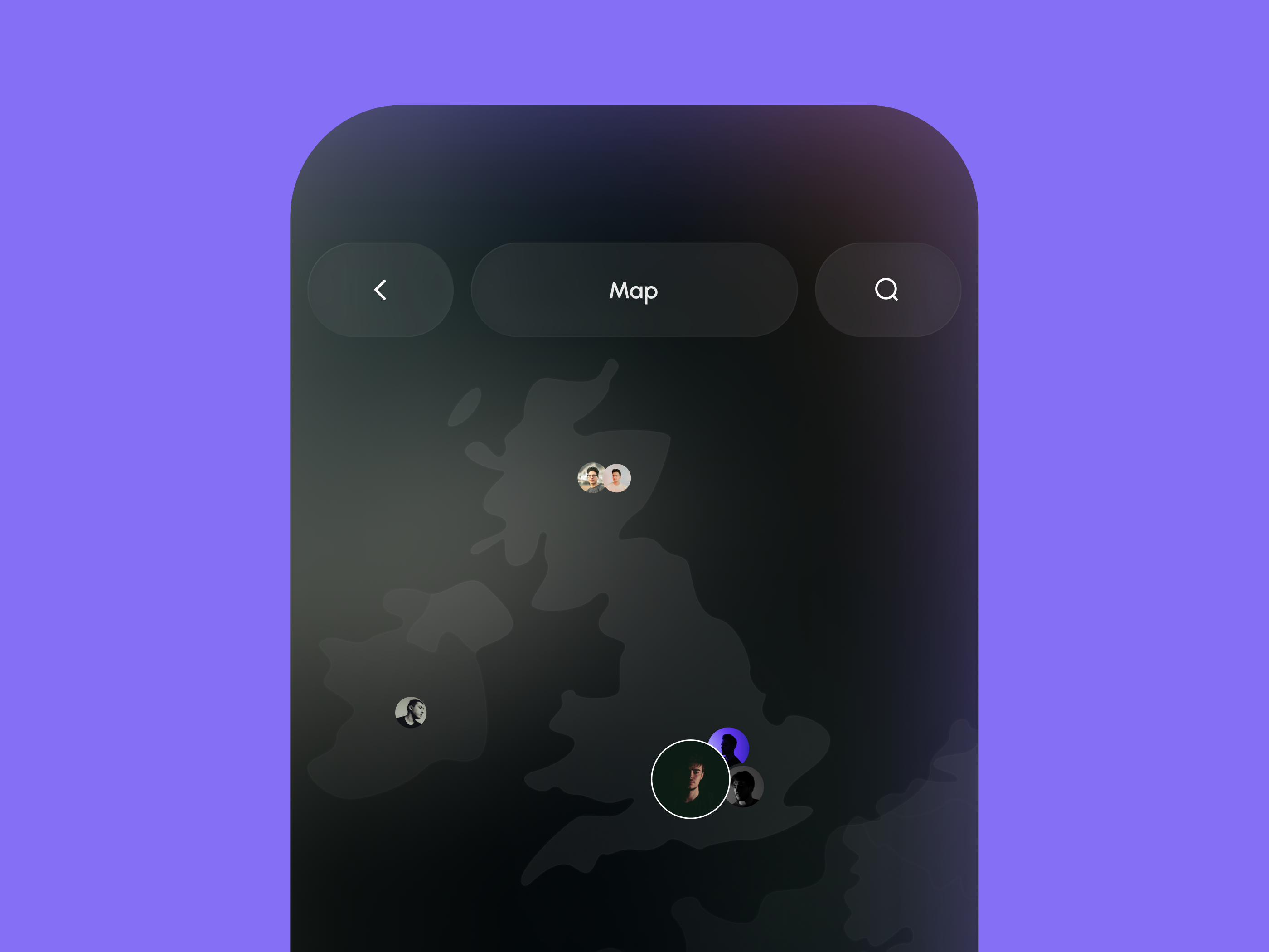 HR Map App Concept