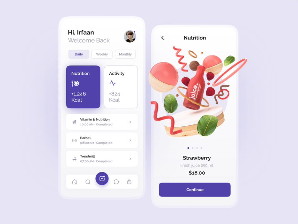 Nutrition Fitness App
