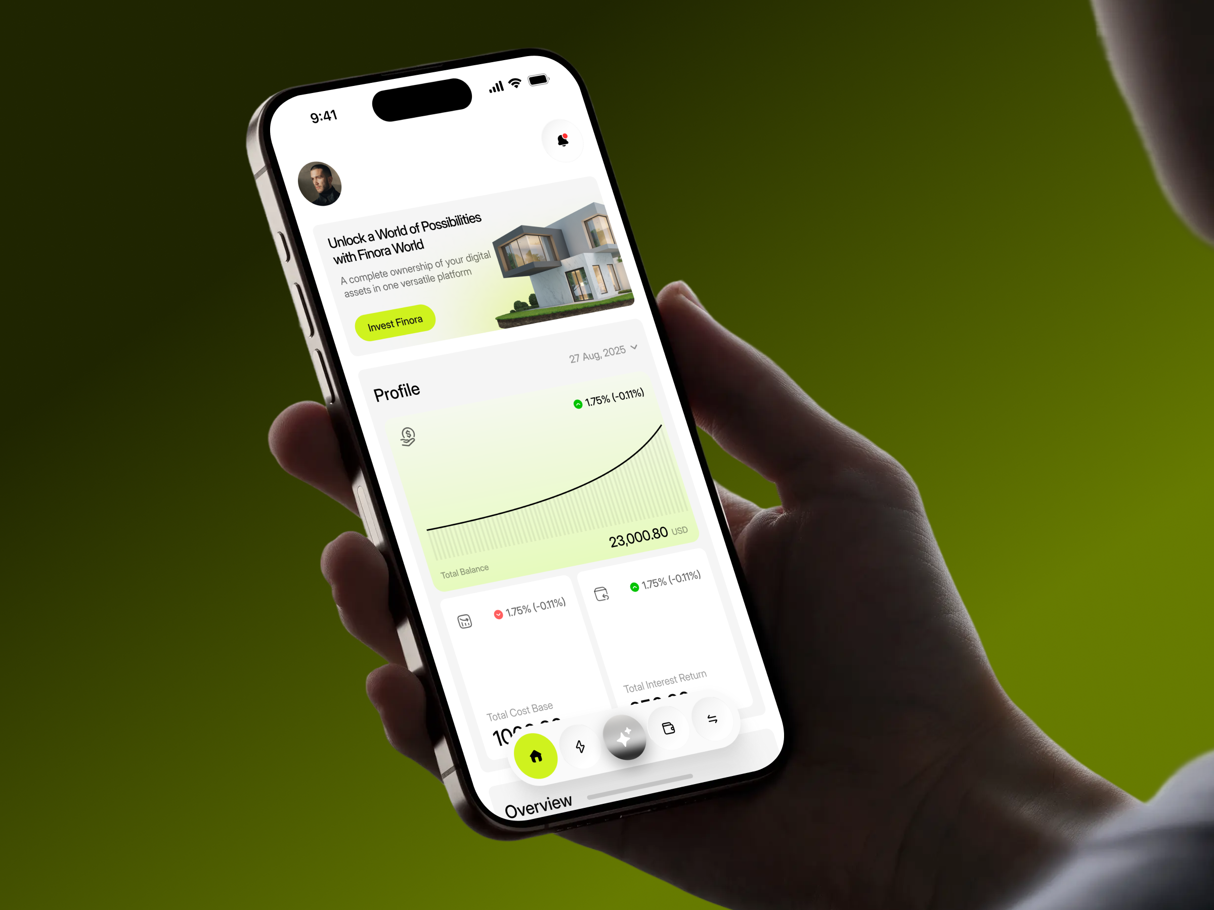 Example of Mobile App UI/UX Design (I Os & Android)