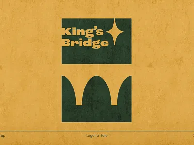 King's Bridge Logo brand branding bridge crown crown bridge crown bridge logo dual meaning logo king king bridge king bridge logo kings bridge kings bridge logo logo modern logo noble noble bridge queen queen bridge sailcupdesign simple logo