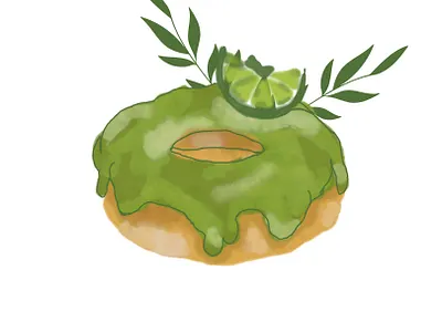 Lemon Glazed Donut Illustration | Bakery Concept advertising illustration bakery art cafe branding citrus dessert commercial art creative design dessert concept digital illustration food branding food illustration freelance illustrator glazed donut lemon donut modern illustration pastry design portfolio product illustration sweet design visual design yellow aesthetic