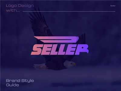 Seller sports Brand Logo Design With Branding style guideline brand branding clothing design ecommerce letter mark logo logo design logo designer logo maker logodesign modern logo pictorial sell seller shop sports trending wordmark