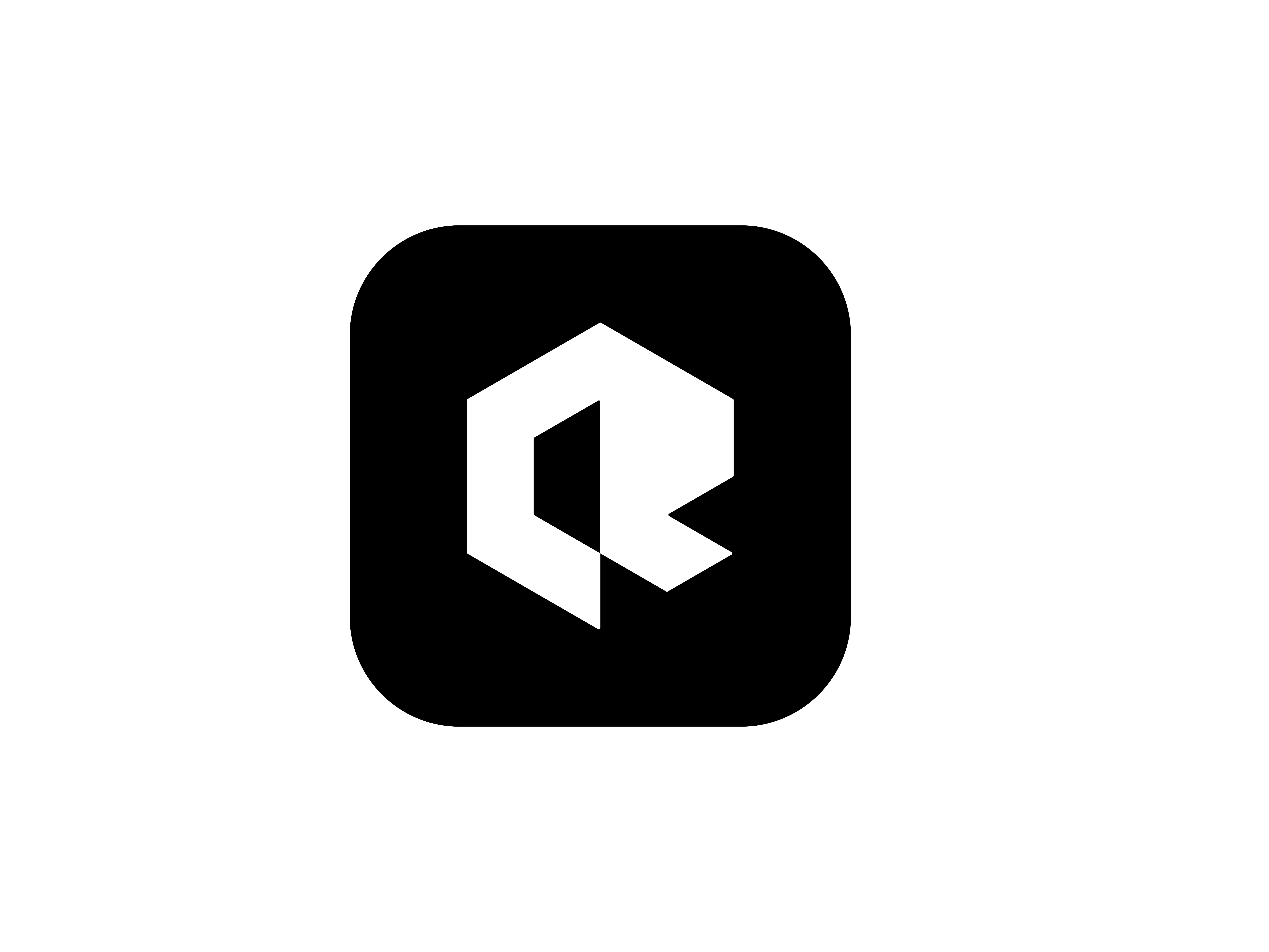 Example of letter Cr Logo design  icon