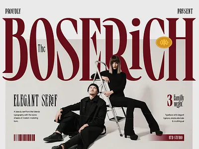 Boserich beauty font branding font classy font custom font display serif font editorial font elegant font fashion font font font design font style free font luxury font magazine font premium font serif font social media content sophisticated font stylish font wedding font