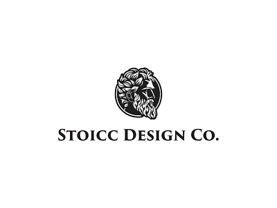 Stoicc Design Co. Logo brand differentiation brand guidelines brand loyalty brand recognition brand strategy branding color theory courage design identity logo mindfulness minimalism philosophy resilience stoicism symbolism typography visual identity wisdom