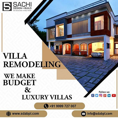 Villa Remodeling Company - Sachi Design And Build Pvt Ltd villa remodeling company