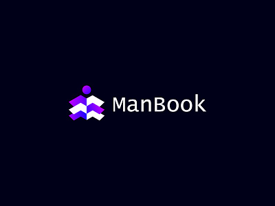 ManBook Logo Design 3d a b c d e f g h i j k l abstract logo book logo brand identity branding company logo icon illustration logo design logo designer m n o p q r s t u v w s y z man logo manbook logo mark minimal logo monogram logo simple symbol unique logo