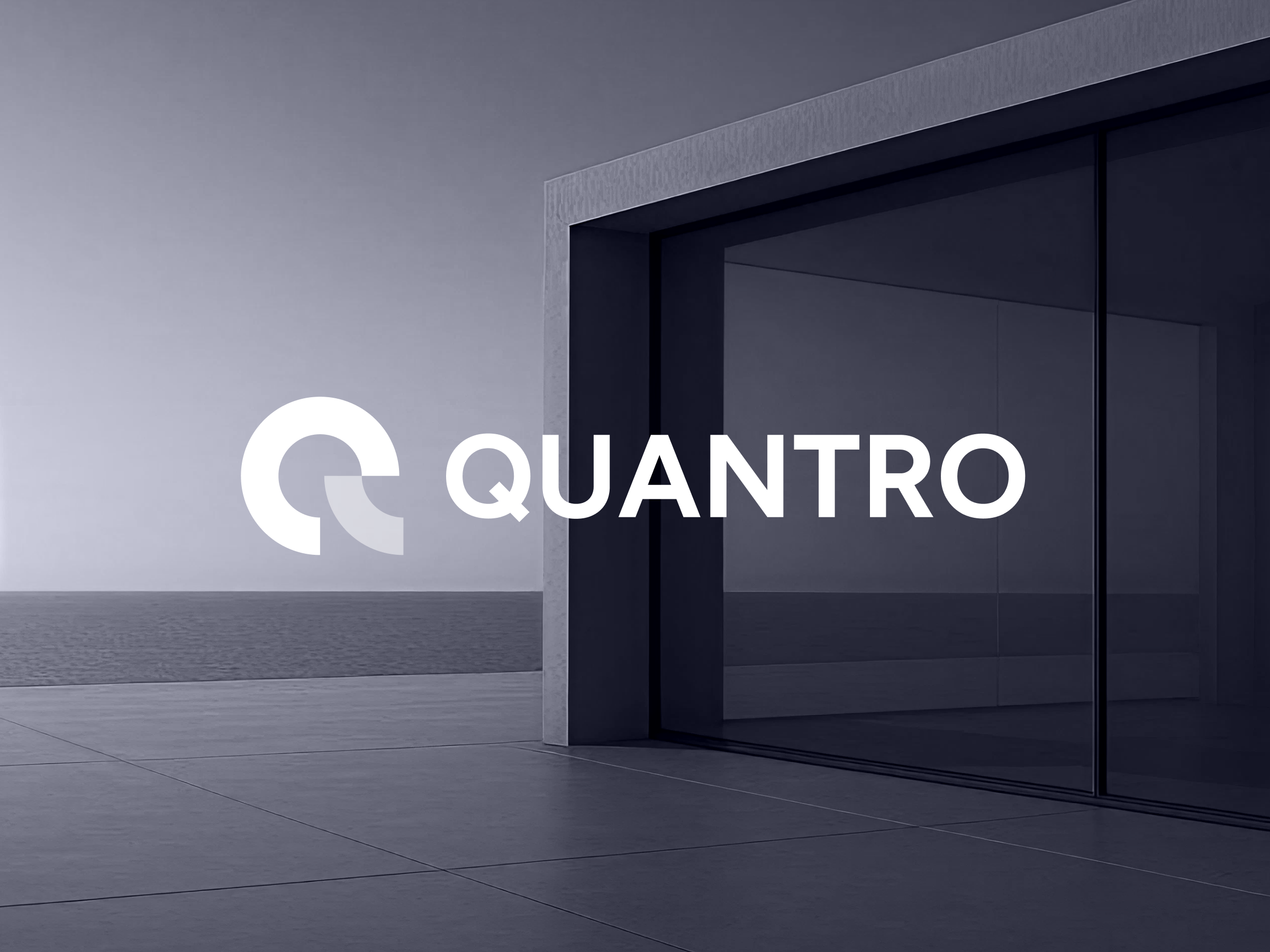 Brand Identity for Quantro 3d branding brand identity branding branding design business branding corporate branding creative direction design digital branding logo design logo mark ryt brothers saas branding saas design signage design tech branding tech logo uiux visual identity ycombinator